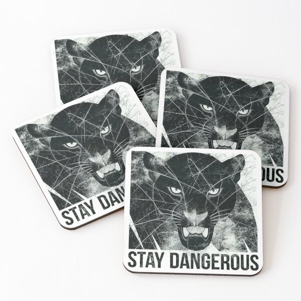 Item preview, Stay Dangerous Black Panther designed and sold by kalbostyle.