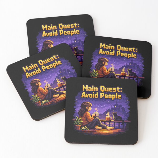 Item preview, Main Quest: Avoiding People designed and sold by AlvelinaCP.