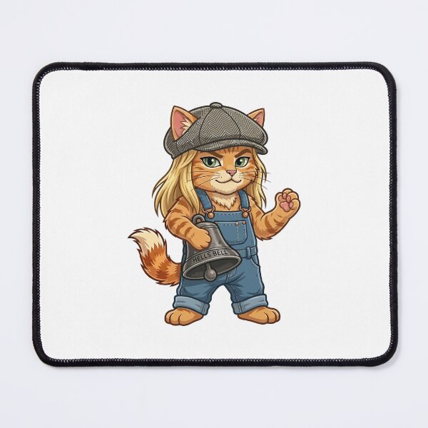 Item preview, Tribute Cat with Hells Bell and Overalls designed and sold by henryavincnt.
