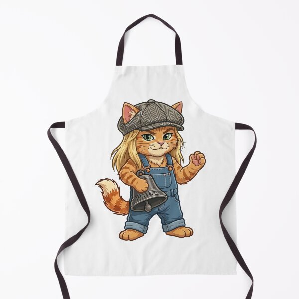 Item preview, Tribute Cat with Hells Bell and Overalls designed and sold by henryavincnt.