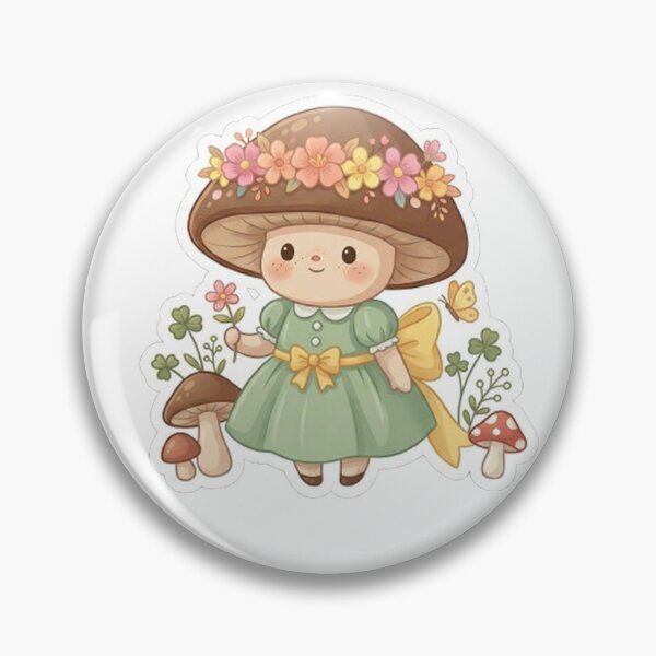 Item preview, Cute Flower Mushroom fairys 2 designed and sold by sanawnaw154.