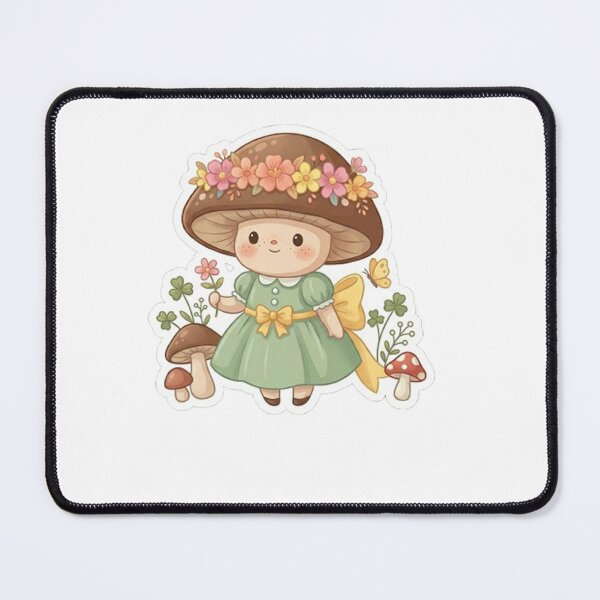 Item preview, Cute Flower Mushroom fairys 2 designed and sold by sanawnaw154.