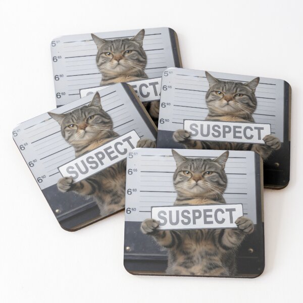 Item preview, Hunted cat. designed and sold by MyHappyArtShop.