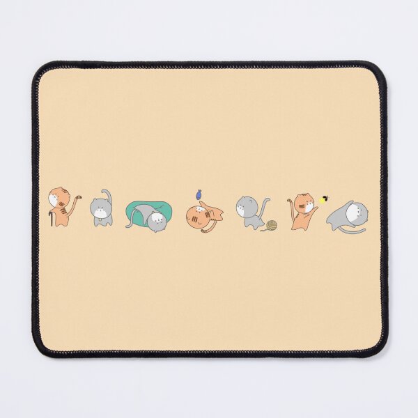 Item preview, Cute Stretching Cats Sticker Pack - Hand Drawn Kitten Collection designed and sold by ubborn.
