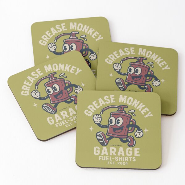 Item preview, Vintage Grease Monkey Garage Shirt designed and sold by Fuel-Shirts.
