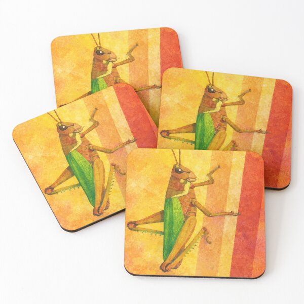 Item preview, Grasshopper I, Collage – Colorful Children’s Illustration designed and sold by SWSandraWechner.