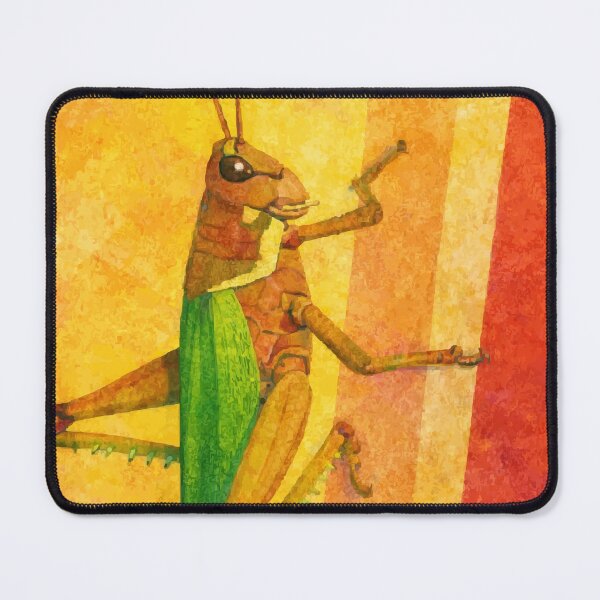 Item preview, Grasshopper I, Collage – Colorful Children’s Illustration designed and sold by SWSandraWechner.