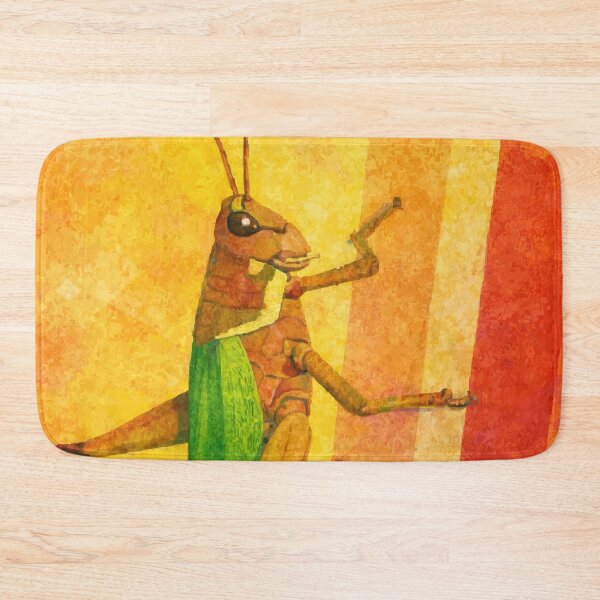 Item preview, Grasshopper I, Collage – Colorful Children’s Illustration designed and sold by SWSandraWechner.