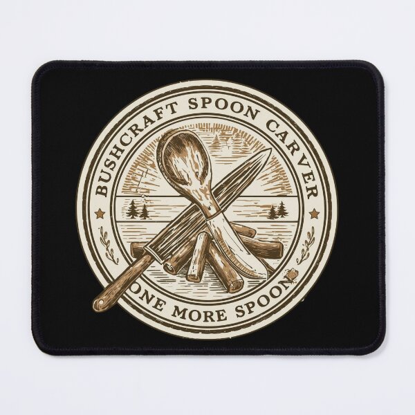 Item preview, Bushcraft Spoon Carver – Woodcraft Club designed and sold by KapiPrint.