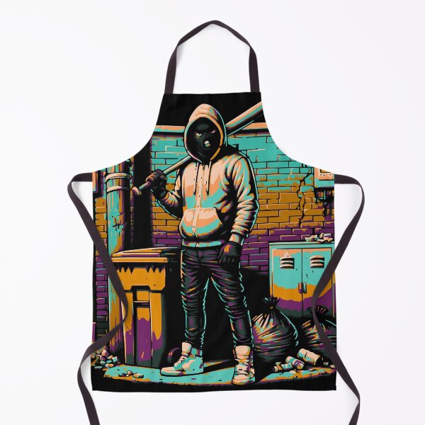 Item preview, Neon Street Vigilante – Retro Urban Arcade Style Design designed and sold by onlin3boutiqu3.