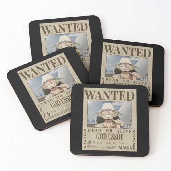 Item preview, Wanted Dead Or Alive God Ussop designed and sold by JTravisDesigns.