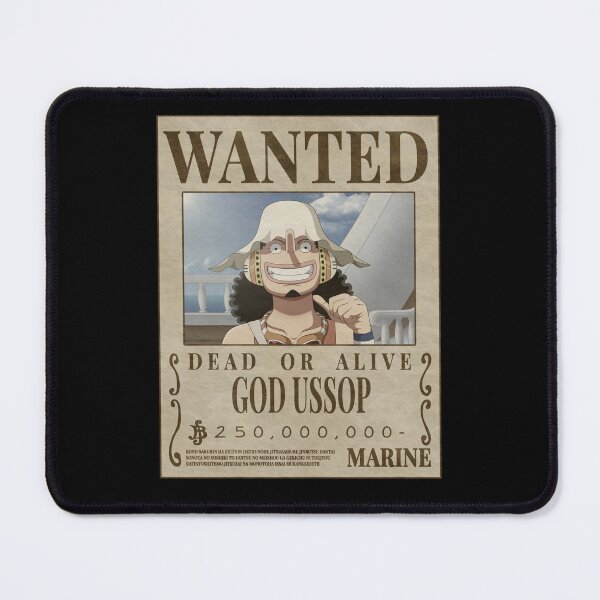 Item preview, Wanted Dead Or Alive God Ussop designed and sold by JTravisDesigns.