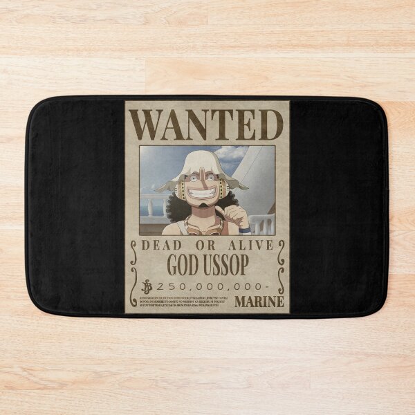 Item preview, Wanted Dead Or Alive God Ussop designed and sold by JTravisDesigns.