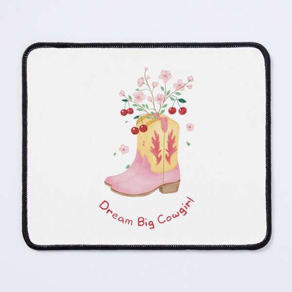 Item preview, Dream Big Cowgirl Boots Cute Illustration designed and sold by magicstorytale.