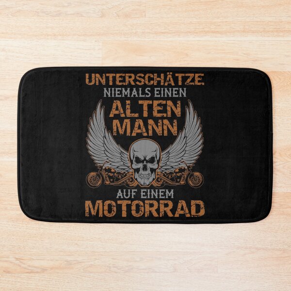 Item preview, Vintage motorcycle, old man, funny saying designed and sold by MaximWundersee.