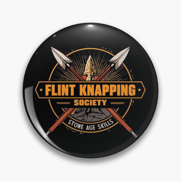 Item preview, Flint Knapping Society – Stone Tool Maker designed and sold by KapiPrint.