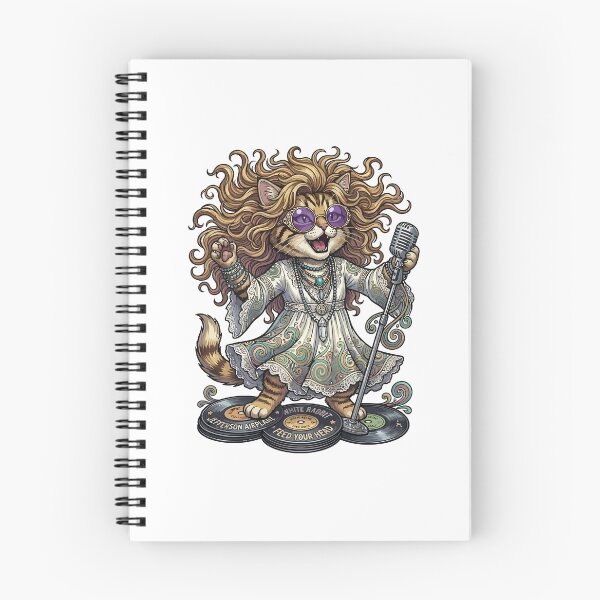 Item preview, Psychedelic Rock Queen Cat - 60s Icon Tribute designed and sold by henryavincnt.