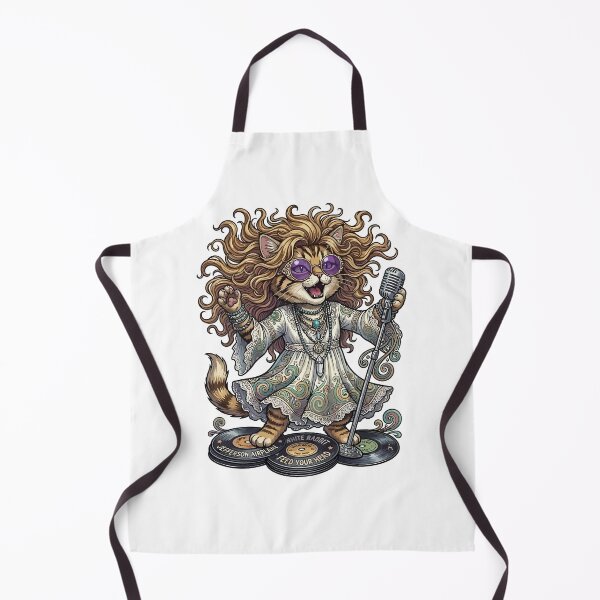 Item preview, Psychedelic Rock Queen Cat - 60s Icon Tribute designed and sold by henryavincnt.
