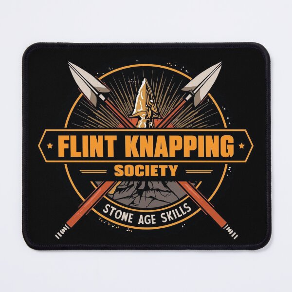 Item preview, Flint Knapping Society – Stone Tool Maker designed and sold by KapiPrint.