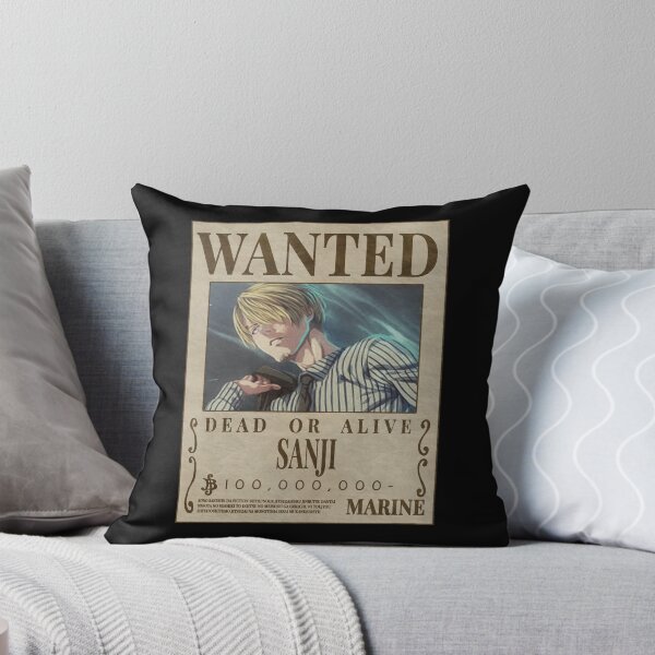 Item preview, Wanted Dead Or Alive Sanji  designed and sold by JTravisDesigns.