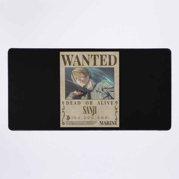 Item preview, Wanted Dead Or Alive Sanji designed and sold by JTravisDesigns.
