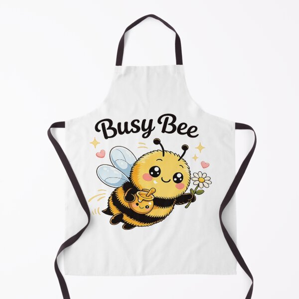 Item preview, Busy Bee Cute Bee Design | Kawaii Bee with Honey & Flower | Bee Lover Gift designed and sold by PurpleJelly.