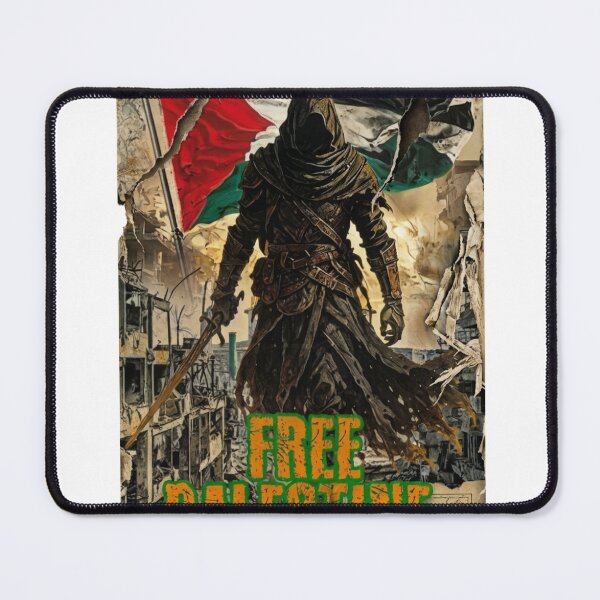 Item preview, Palestine Hooded Warrior - Freedom & Resilience Art designed and sold by DriftScents.