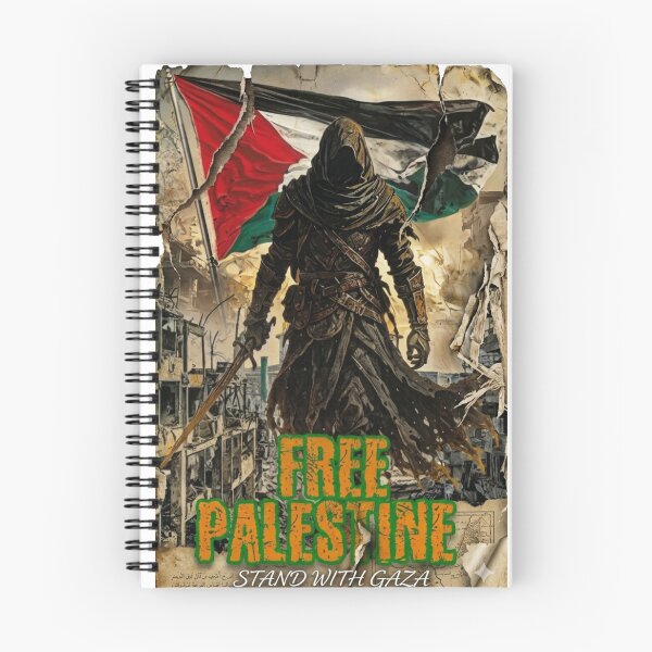 Item preview, Palestine Hooded Warrior - Freedom & Resilience Art designed and sold by DriftScents.