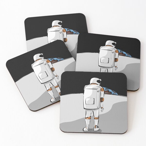 Item preview, Astronaut on the moon designed and sold by Flag75.