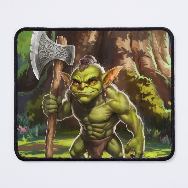 Item preview, Goblin guardian of the forest. designed and sold by MyHappyArtShop.