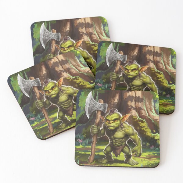 Item preview, Goblin guardian of the forest. designed and sold by MyHappyArtShop.