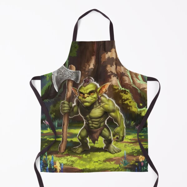Item preview, Goblin guardian of the forest. designed and sold by MyHappyArtShop.