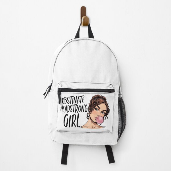 Item preview, Obstinate Headstrong Girl Pride And Prejudice Bubblegum designed and sold by Fenay Designs.