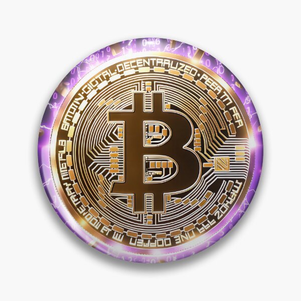Item preview, Bitcoin Neon Rain designed and sold by Ultraviolet1337.