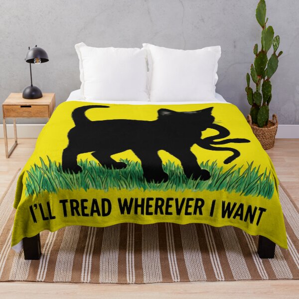 Item preview, Ill Tread Wherever I Want designed and sold by SkeletonsDanger.