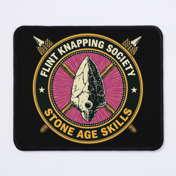 Item preview, Flint Knapping Society – Stone Tool Maker designed and sold by KapiPrint.