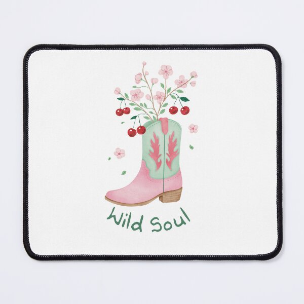 Item preview, Wild Soul Cowgirl Boots Cute Illustration designed and sold by magicstorytale.