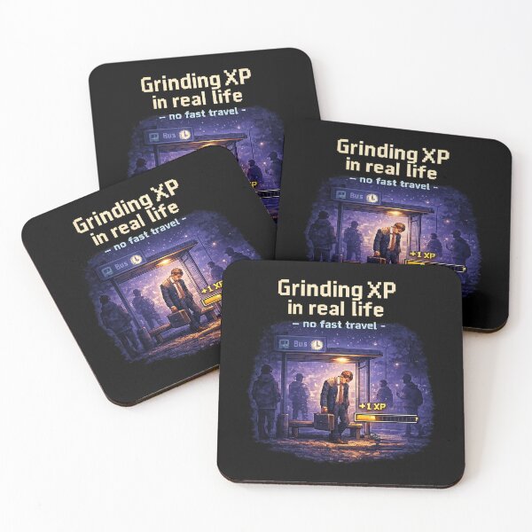 Item preview, Grinding XP in Real Life designed and sold by AlvelinaCP.