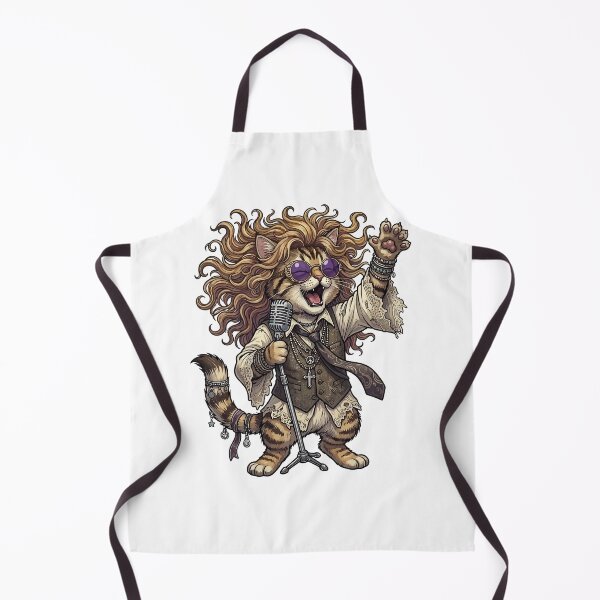Item preview, Soulful Rock Singer Cat - Woodstock Legend Tribute designed and sold by henryavincnt.