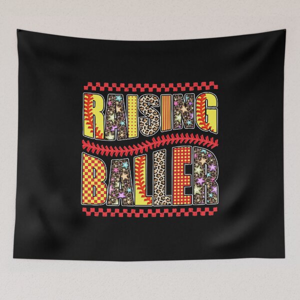 Item preview, Raising Baller, Softball Season , Game Day, Sport Lover designed and sold by vintagearttee.