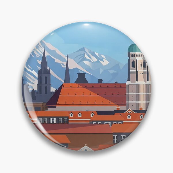 Item preview, Munich travel poster  Germany designed and sold by Arctic frame studio.
