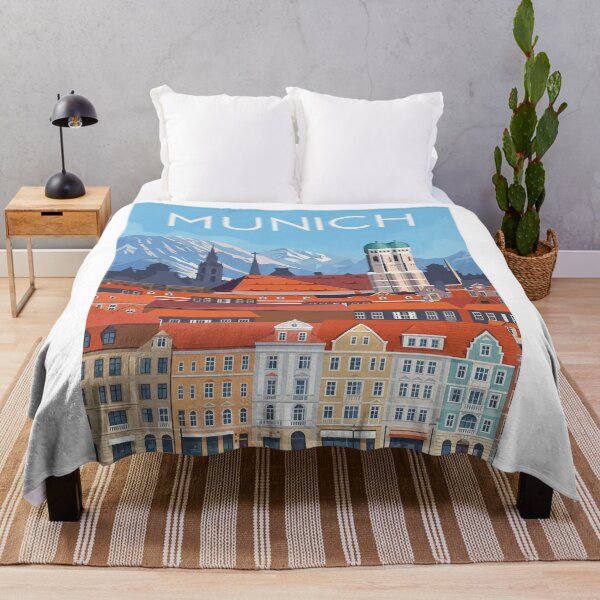 Item preview, Munich travel poster  Germany designed and sold by Arctic frame studio.