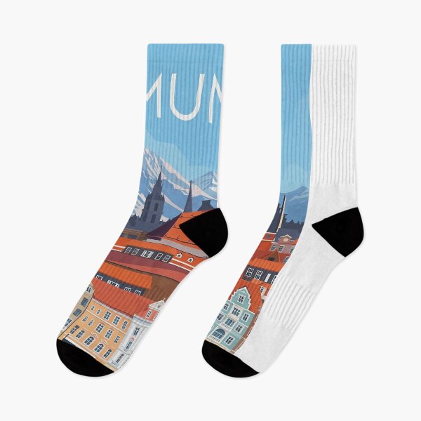 Item preview, Munich travel poster  Germany designed and sold by Arctic frame studio.