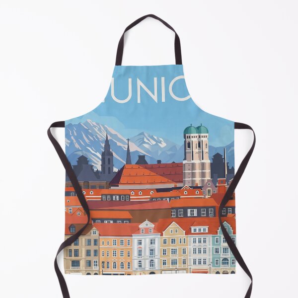 Item preview, Munich travel poster  Germany designed and sold by Arctic frame studio.