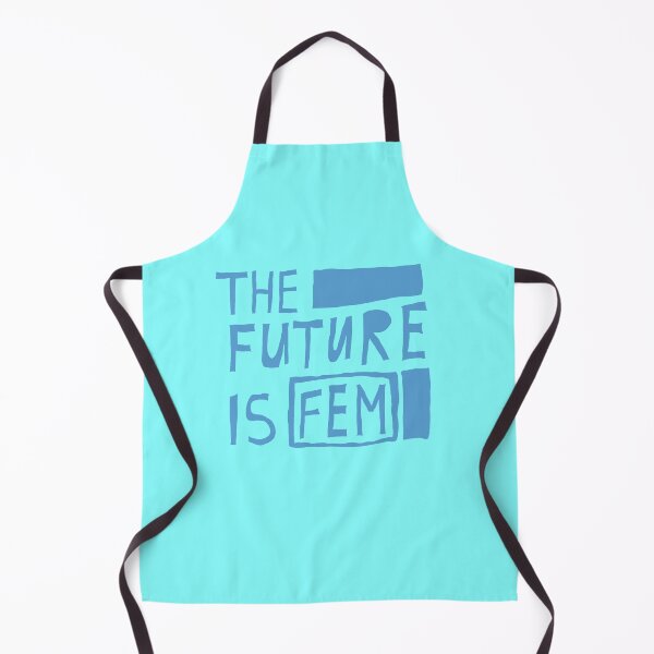 Item preview, The Future Is Fem Feminist Slogan Typography designed and sold by AnnaVikhrArt.