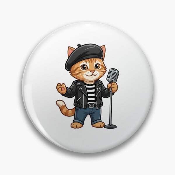 Item preview, Hard Rock Singer Cat - Wind of Change Legend Tribute designed and sold by henryavincnt.