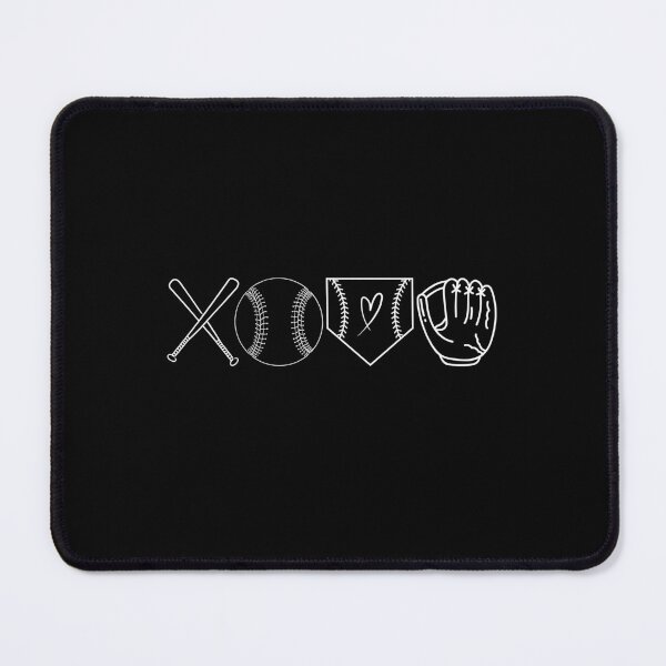 Item preview, Minimalist Baseball XOXO Love Sports Aesthetic designed and sold by MotivaChic.