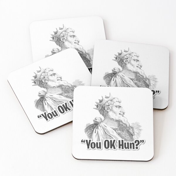 Item preview, Attila the Hun 'You OK Hun?' designed and sold by Stribo.