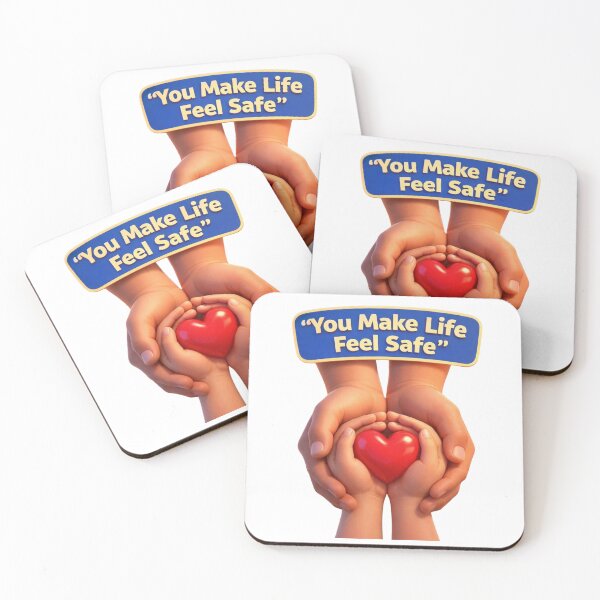 Item preview, You Make Life Feel Safe designed and sold by Quite Love Studio.