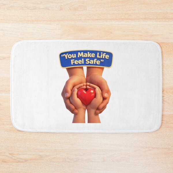Item preview, You Make Life Feel Safe designed and sold by Quite Love Studio.